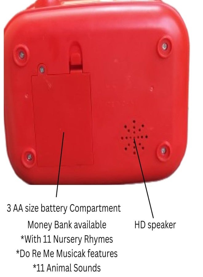 Oupstrive Piggy Bank for Kids & Adults - Electronic Money Safe with Password & Fingerprint Sensor | Cash Deposit | Lights, Sound &Music| Savings Toy for The Age of 3+ Years and Above. - Image 4